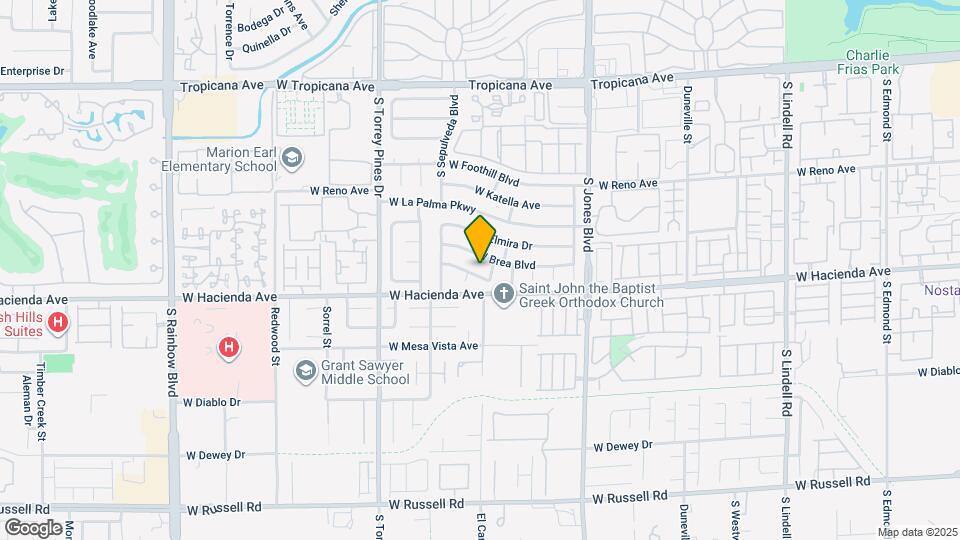 6270 W Arcadia Ave Map and Location Details