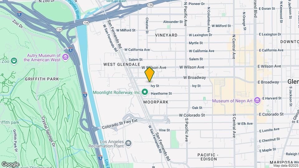 669 Ivy St Mapa y Detalles de la Ubicación