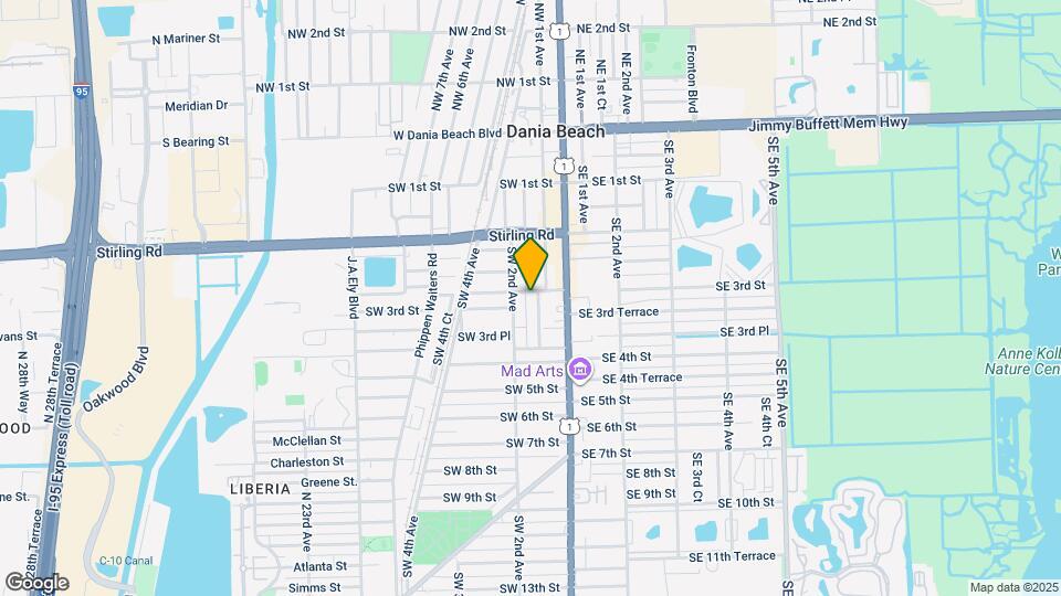 306 SW 1st Ave Map and Location Details