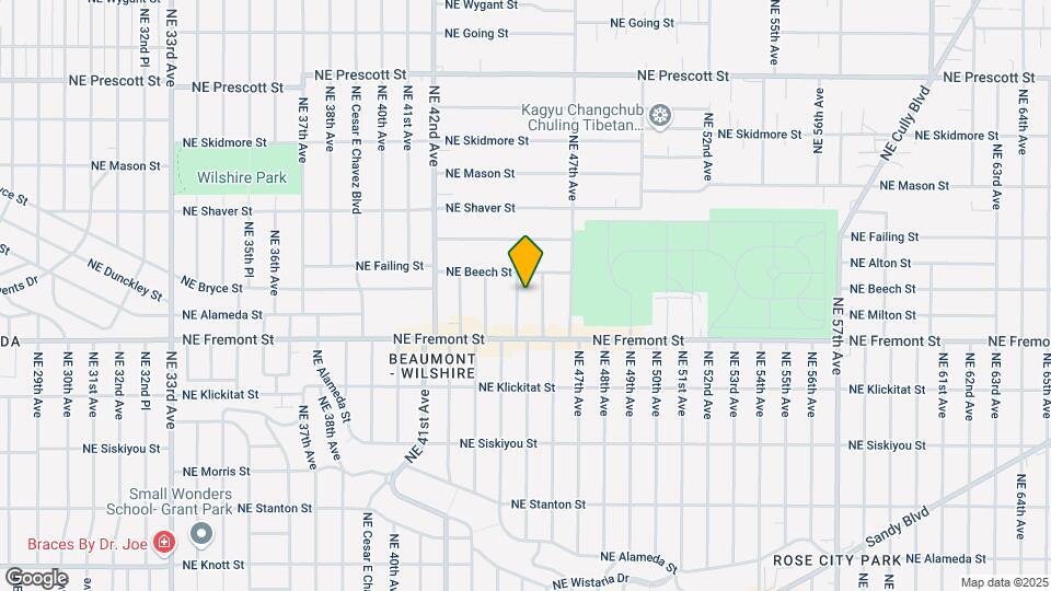 3620-3628 NE 45th Ave Map and Location Details