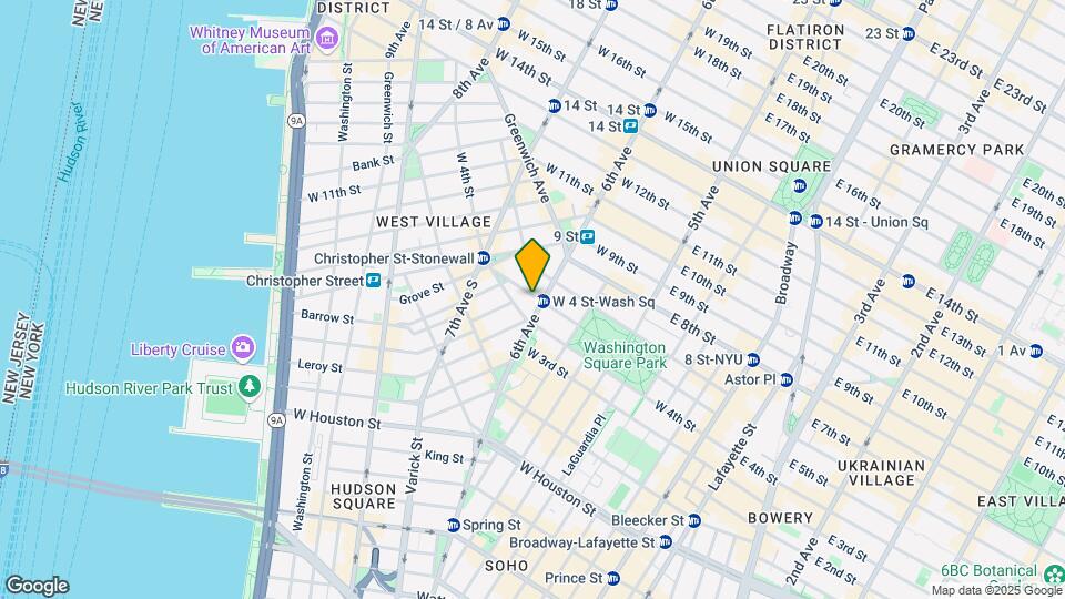 3BR Apartment in Greenwich Village / Washi Mapa y Detalles de la Ubicación