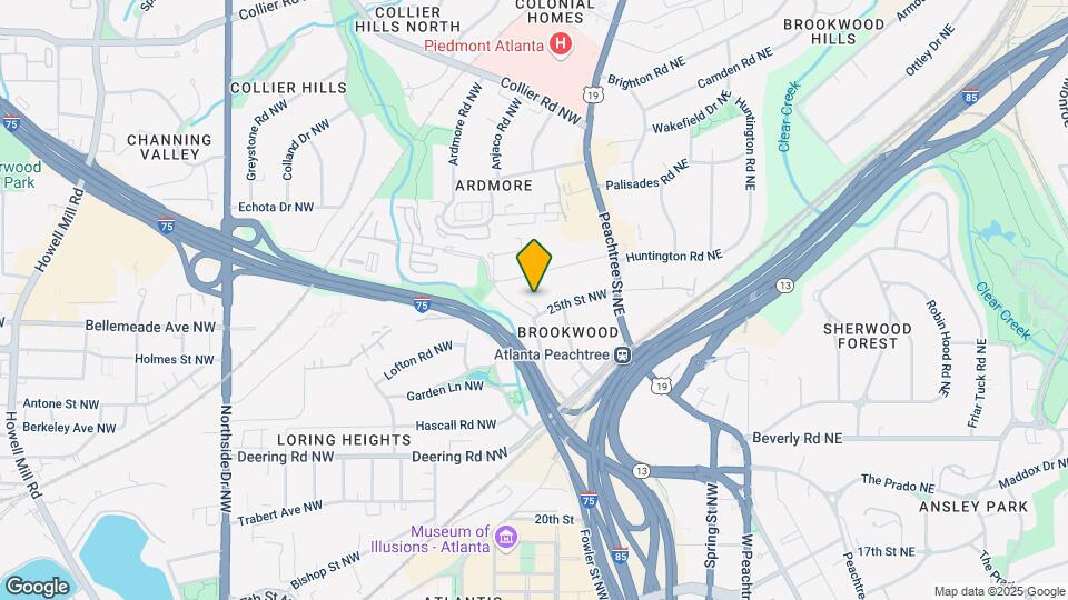 67 25th St NW Map and Location Details