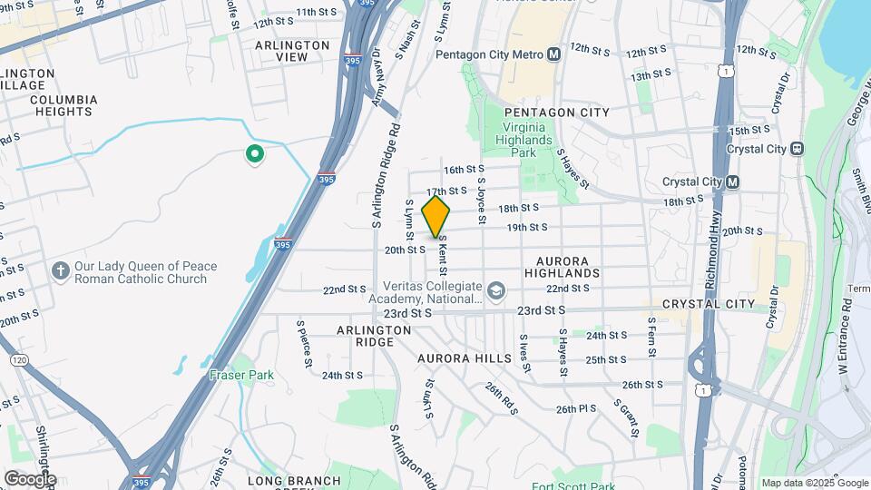 1105 20th St Map and Location Details