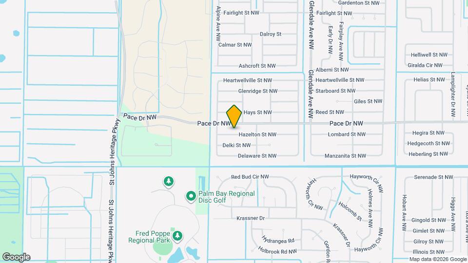 1857 Hazelton St NW Map and Location Details