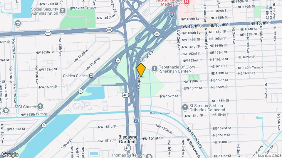 Resia Golden Glades Mapa y Detalles de la Ubicación