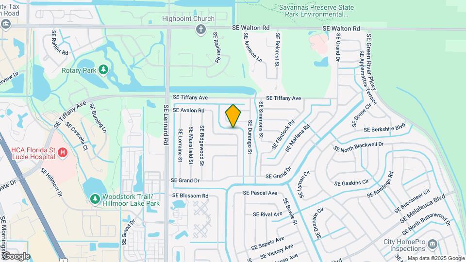 2361 SE Avalon Rd Map and Location Details