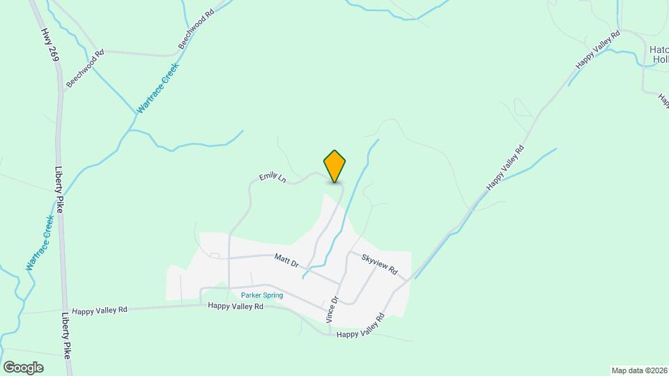 286 Emily Ln Map and Location Details