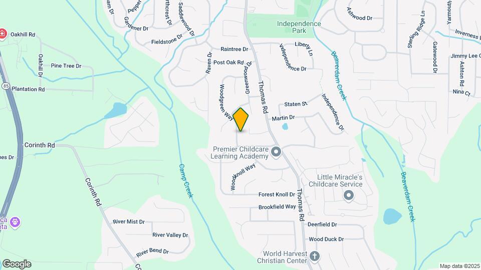 9250 Woodgreen Way Map and Location Details