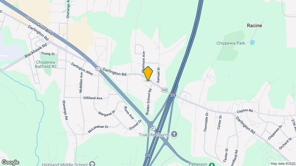 2353 Darlington Rd Map and Location Details