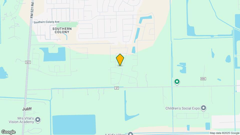 1119 Fringed Bluestar Dr Map and Location Details