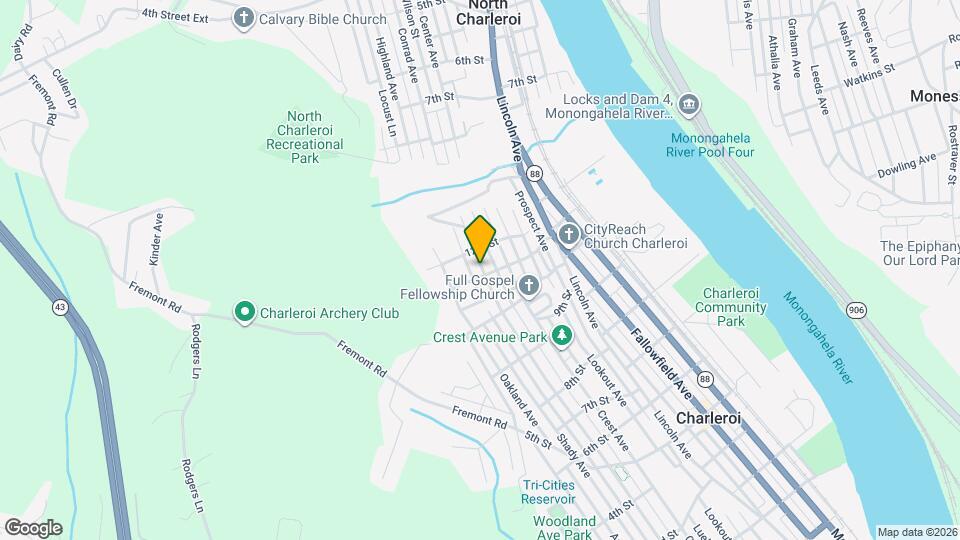 900 11th St Map and Location Details