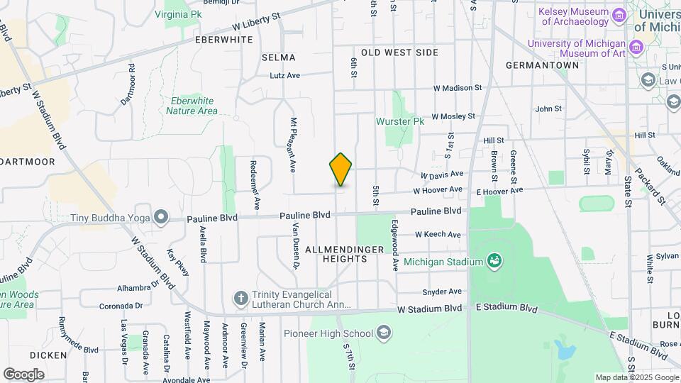 923 S 7th St Map and Location Details