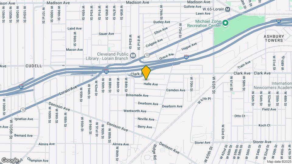 7902 Halle Ave Map and Location Details