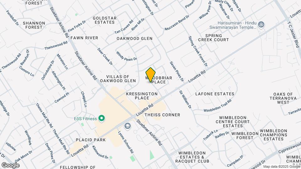 16919 Amidon Dr Map and Location Details