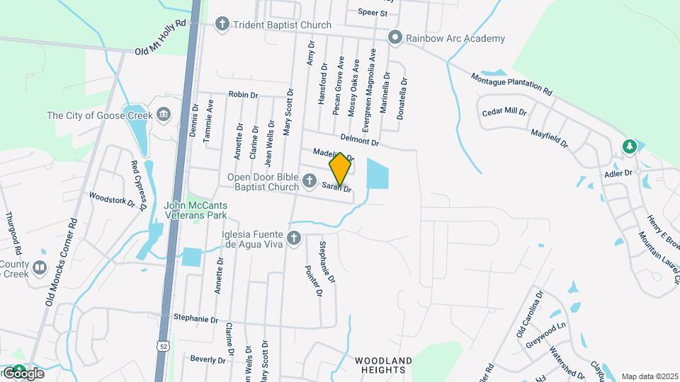 420 Sarah Dr Mapa y Detalles de la Ubicación