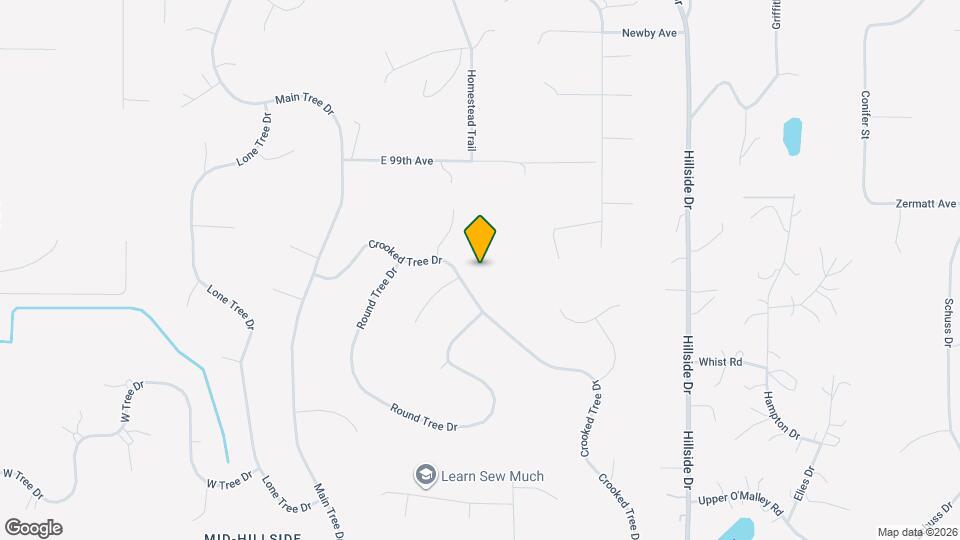 6841 Crooked Tree Dr Map and Location Details