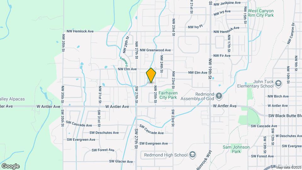 2541 NW Cedar Ave Map and Location Details