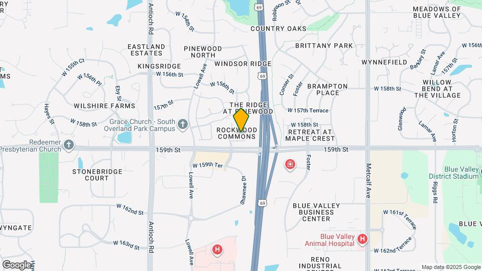 15881 Valley View Dr Map and Location Details