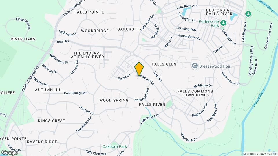 2205 Fullwood Pl Map and Location Details