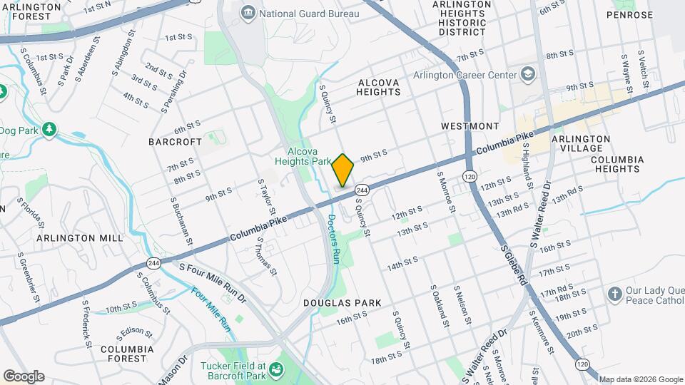 4049 Columbia Pike Map and Location Details