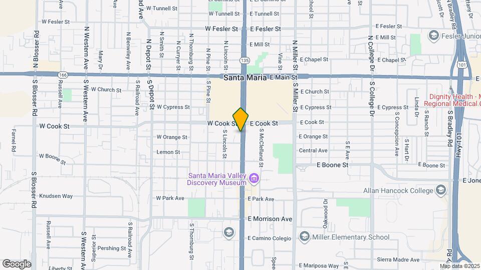 417 S Broadway Map and Location Details