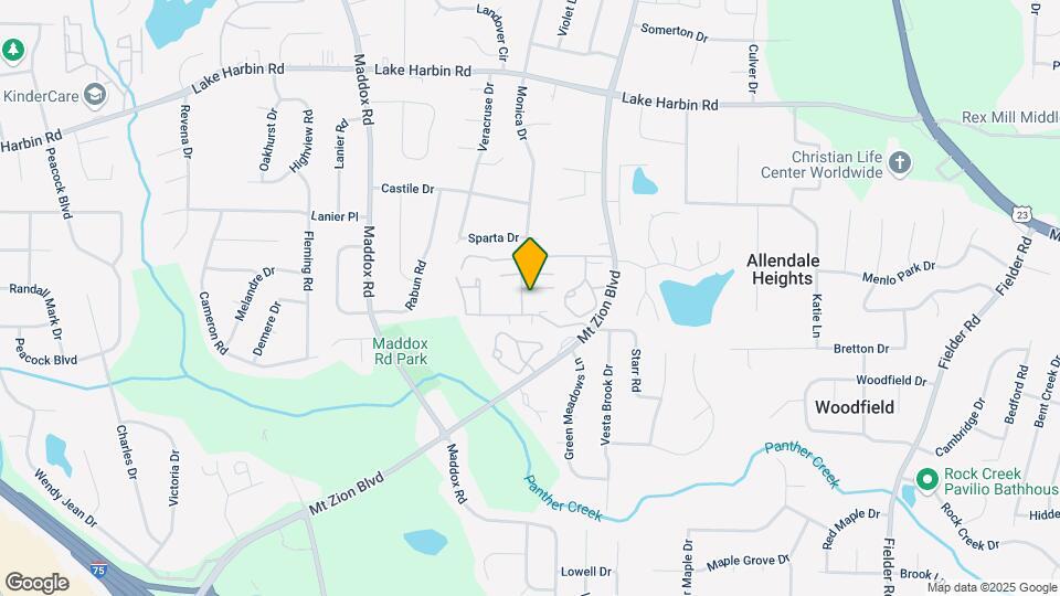 2597 Stratford Ln Map and Location Details
