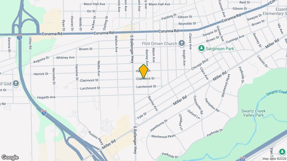 3413 Clairmont St Map and Location Details