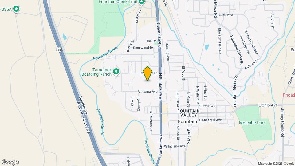 207 N Santa Fe Ave Mapa y Detalles de la Ubicación