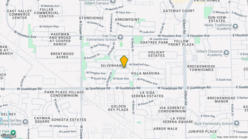 477 W Harvard Ave Map and Location Details