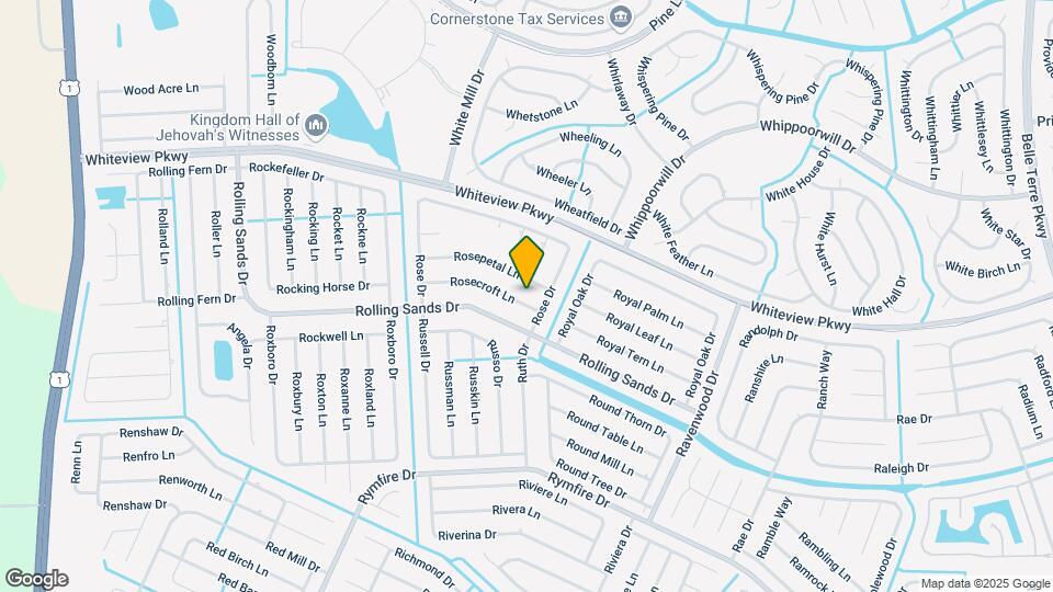 33 Rosecroft Ln Map and Location Details