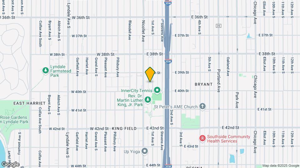 3934 1st Ave S Map and Location Details