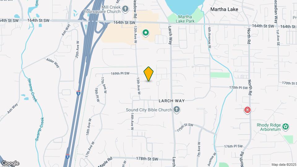 1214 170th St SW Map and Location Details