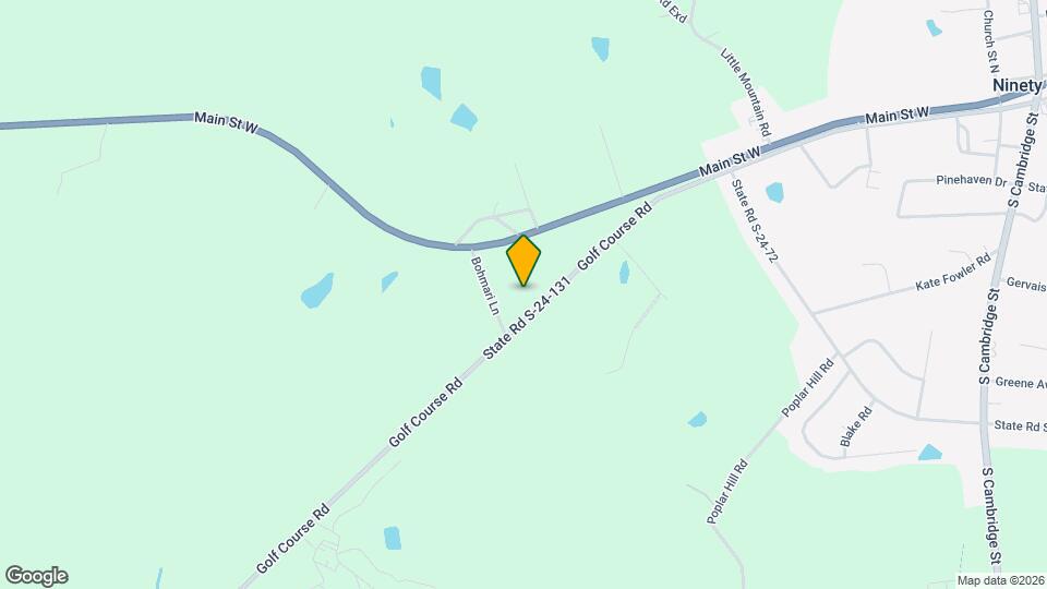 3209 Golf Course Rd Map and Location Details