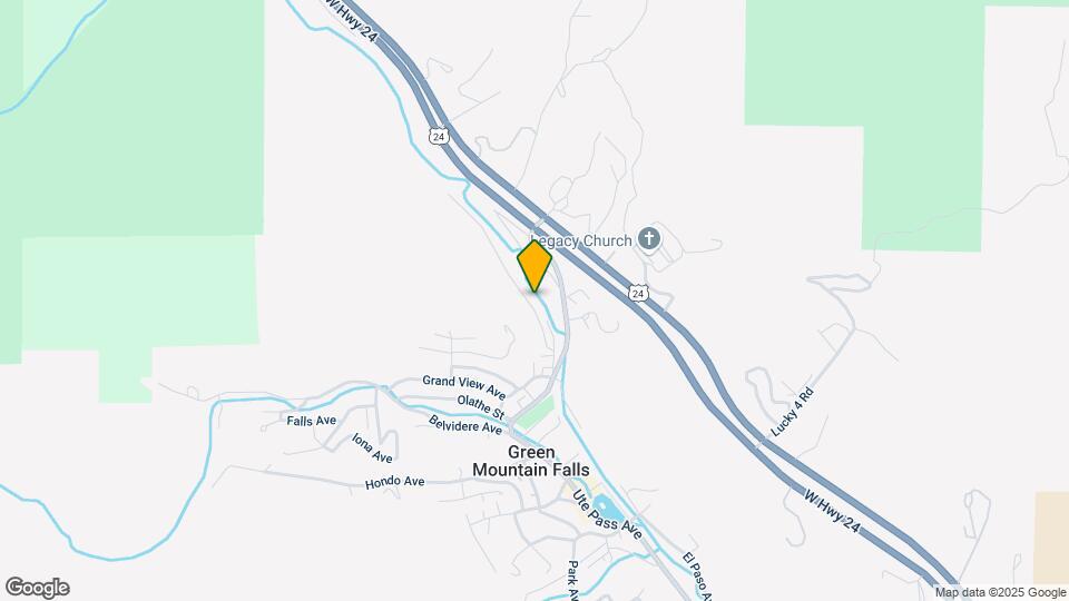 10660 Green Mountain Falls Rd Map and Location Details