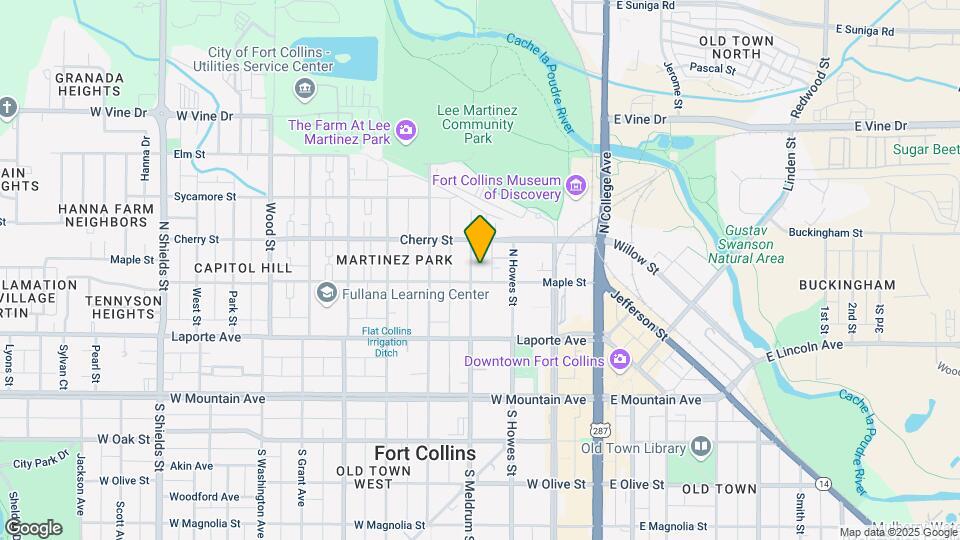 302 N Meldrum St Mapa y Detalles de la Ubicación