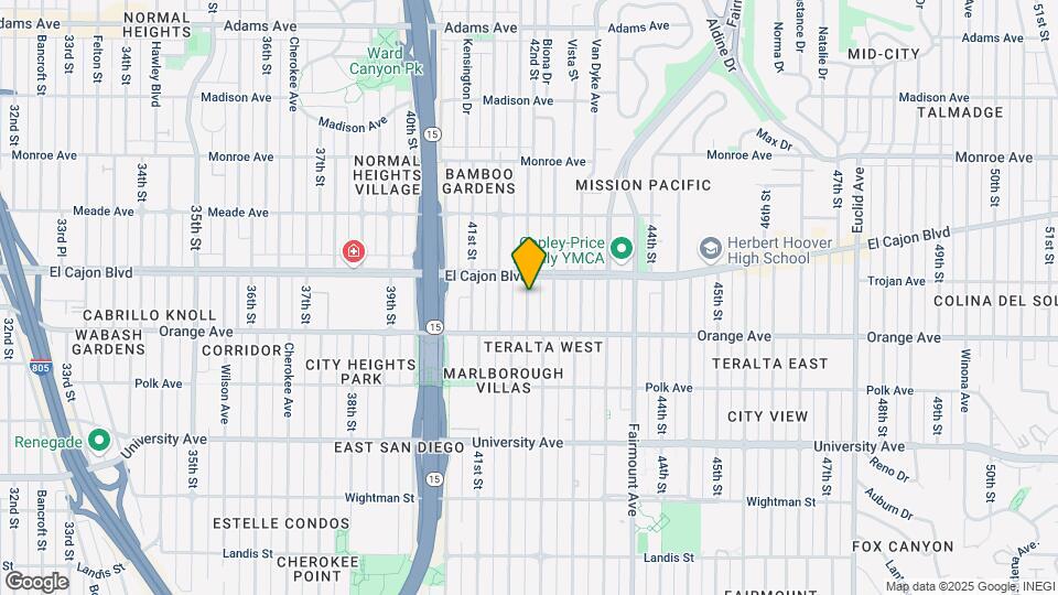 4265 42nd St, Unit 5 Map and Location Details