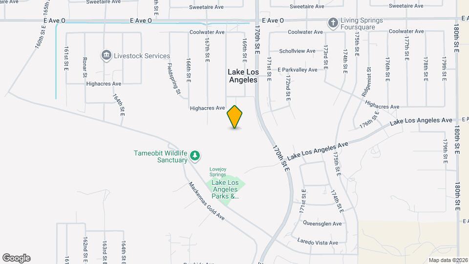 16822 Glenfall Ave Map and Location Details