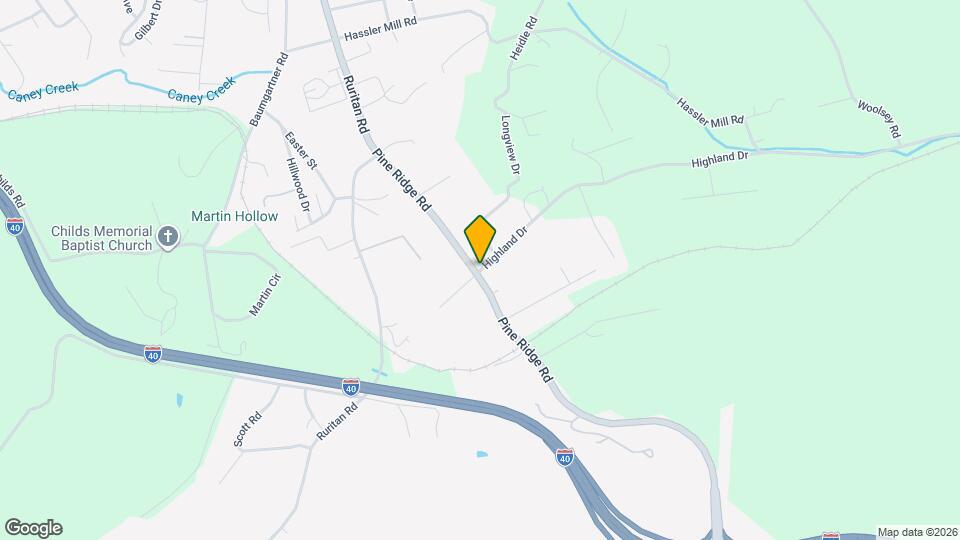 105 Highland Dr, Unit A Mapa y Detalles de la Ubicación