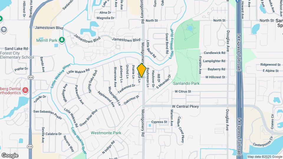 609 Lakespur Ln Map and Location Details