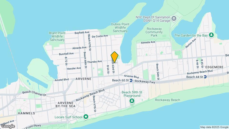 450 Beach 63rd St, Unit Apt #2 Map and Location Details