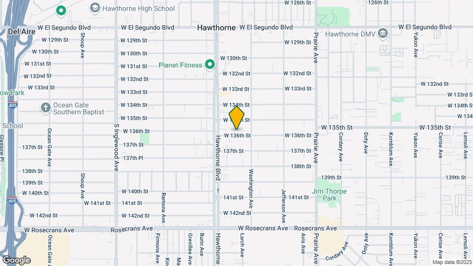 4359 W 136th St Map and Location Details