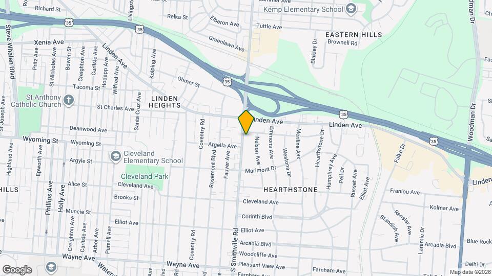 1512-1514 S Smithville Rd Mapa y Detalles de la Ubicación