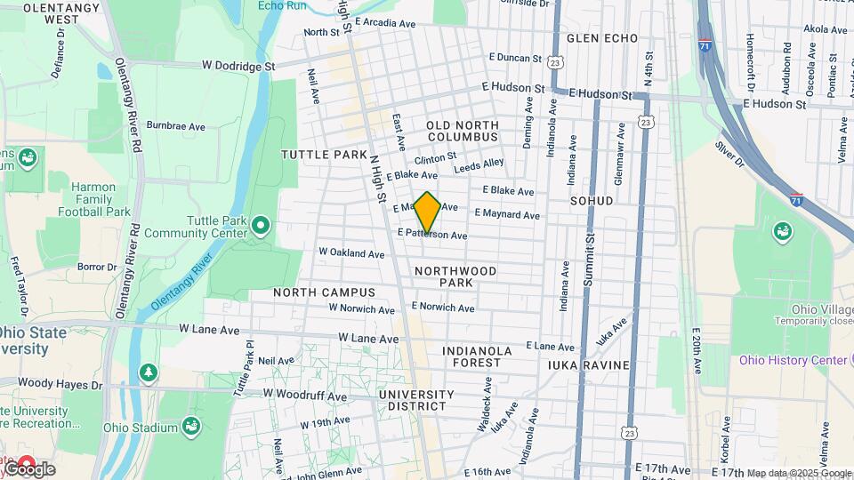 57 E Patterson Ave Mapa y Detalles de la Ubicación