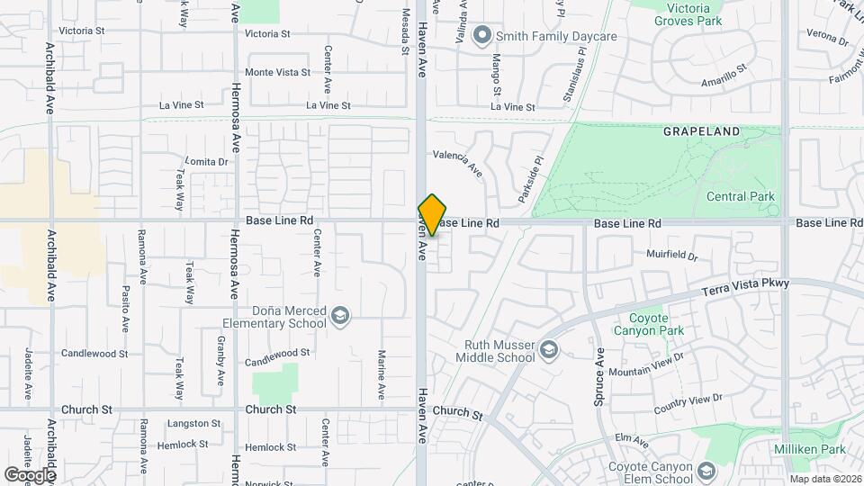 7338 Greenhaven Ave Map and Location Details