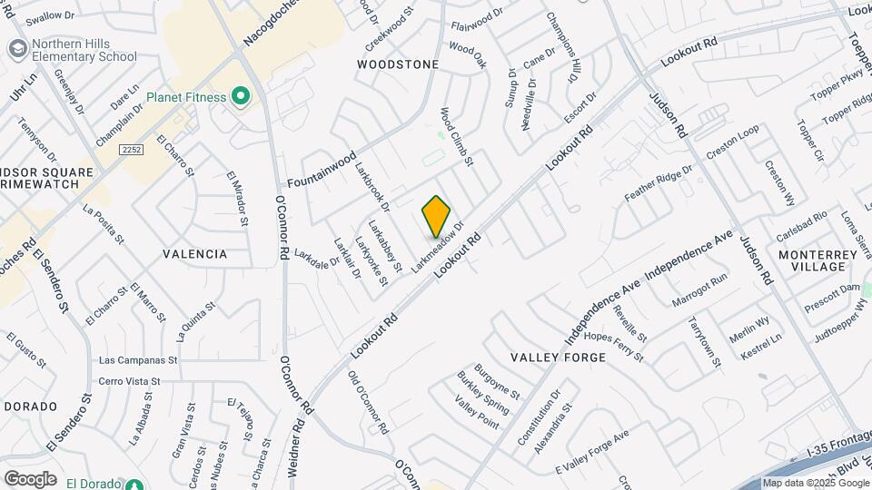 13202 Larkwalk St Mapa y Detalles de la Ubicación