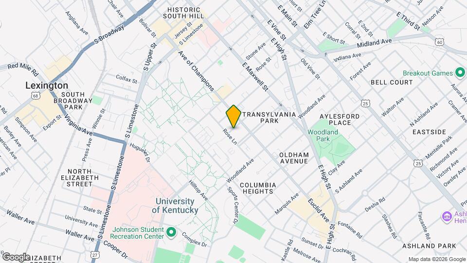 422 Aylesford Pl Map and Location Details