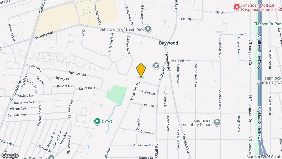 1238 Brookdale Ave Apartments and Nearby Bay Shore Apartments For Rent