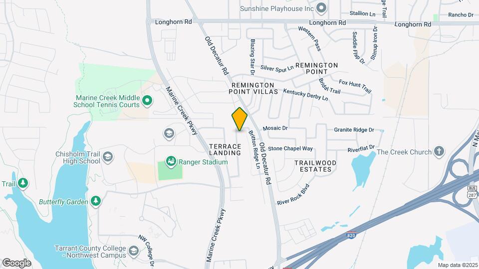 5408 Austin Ridge Dr Map and Location Details