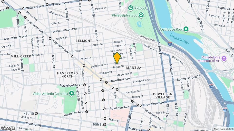 669 N 39th St Map and Location Details