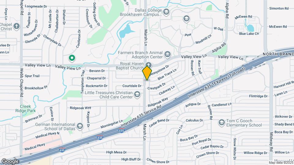 12929 Pennystone Dr Map and Location Details